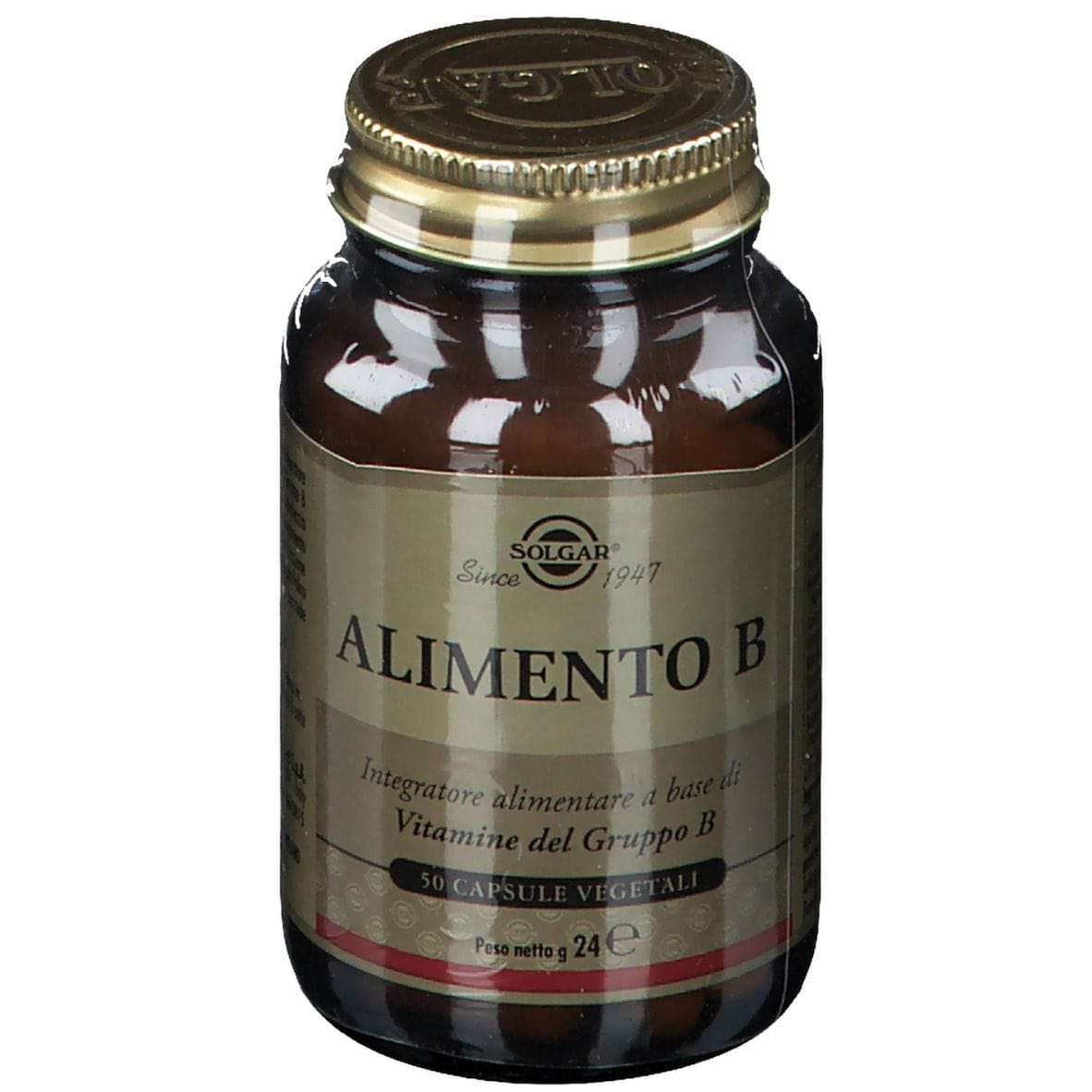 Alimento B 50 Capsule Vegetali Flacone 24 G
