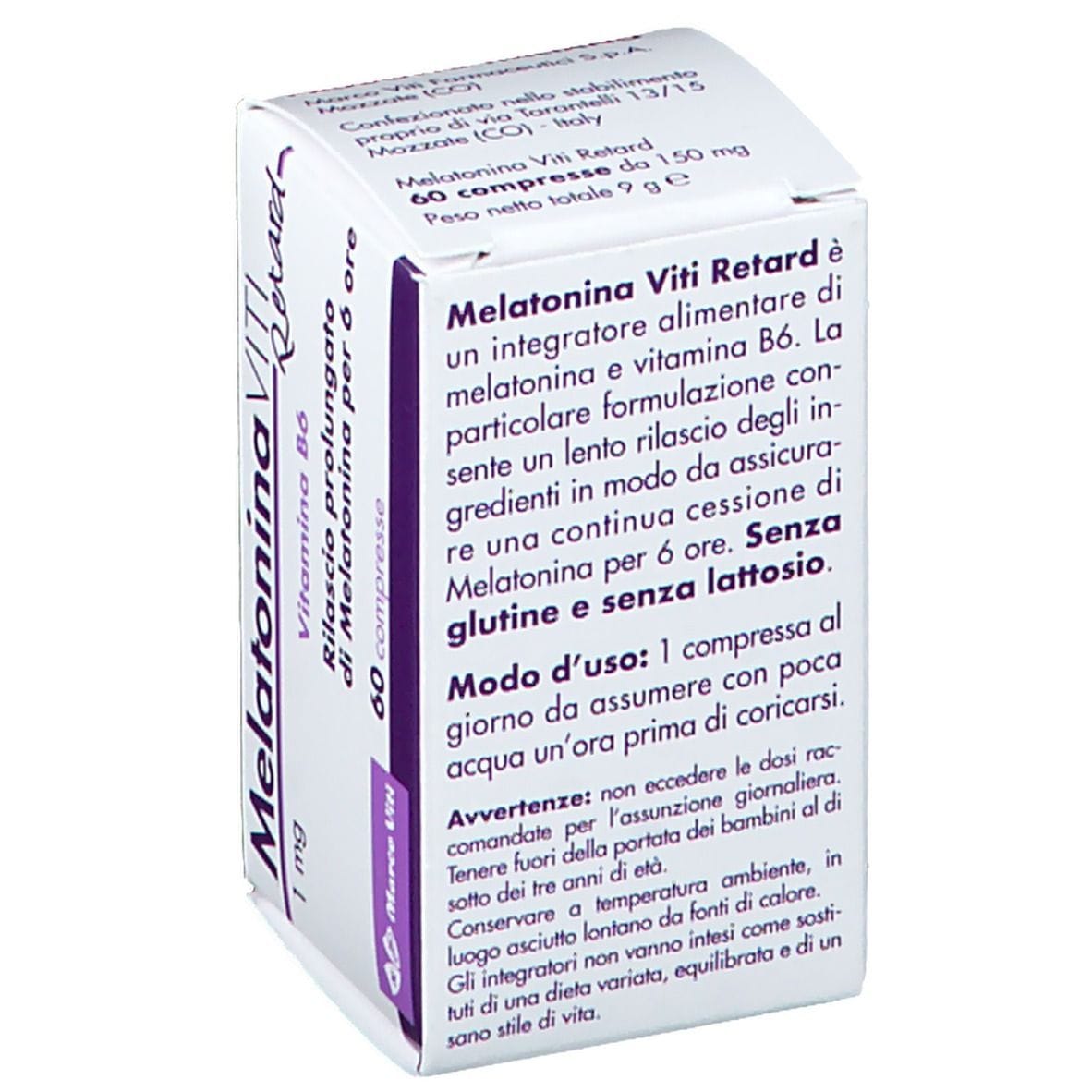 MELATONINA VITI RETARD 1 MG 60 COMPRESSE