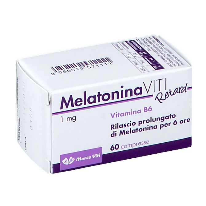 Melatonina Viti Retard 1 Mg 60 Compresse