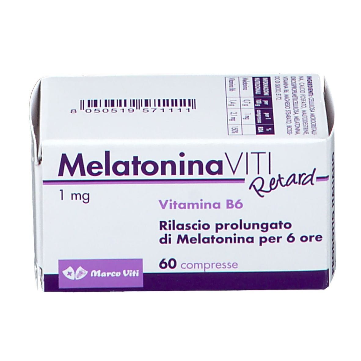 MELATONINA VITI RETARD 1 MG 60 COMPRESSE