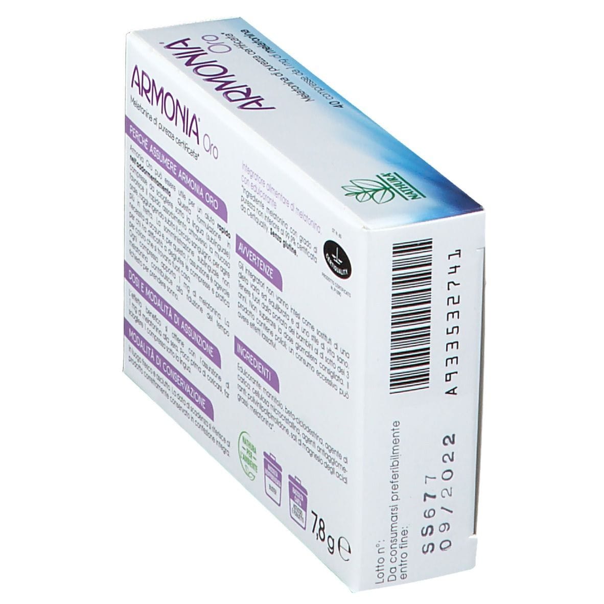 ARMONIA FAST OROSOLUBILE 40 COMPRESSE