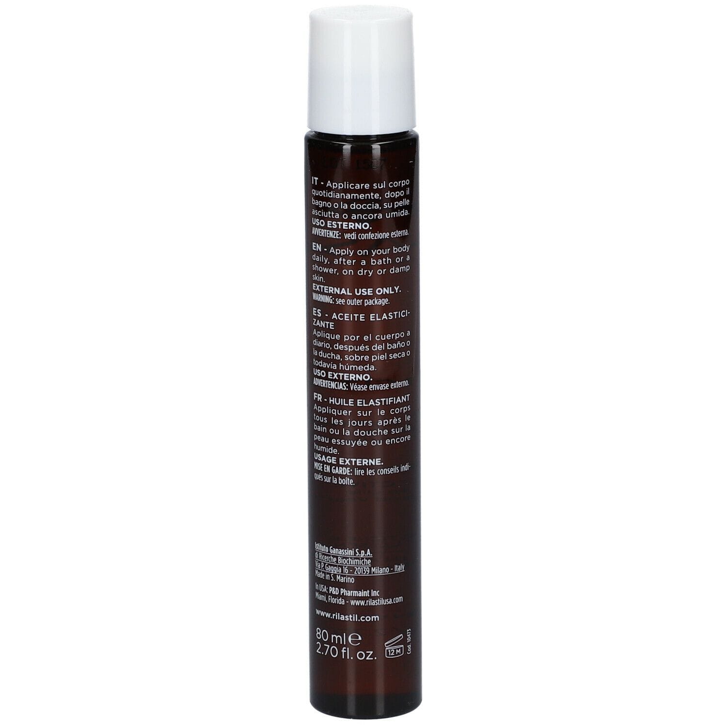 RILASTIL ELASTICIZZANTE OLIO 80 ML