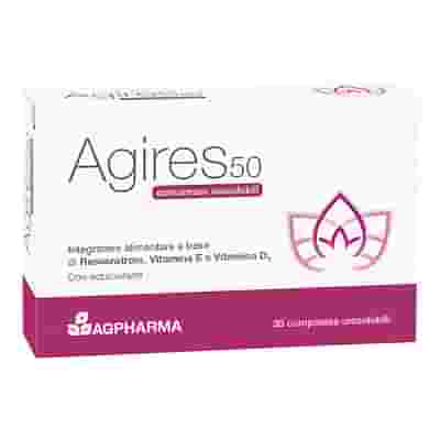 AGIRES 50 30 COMPRESSE OROSOLUBILI SCATOLA 5,4 G
