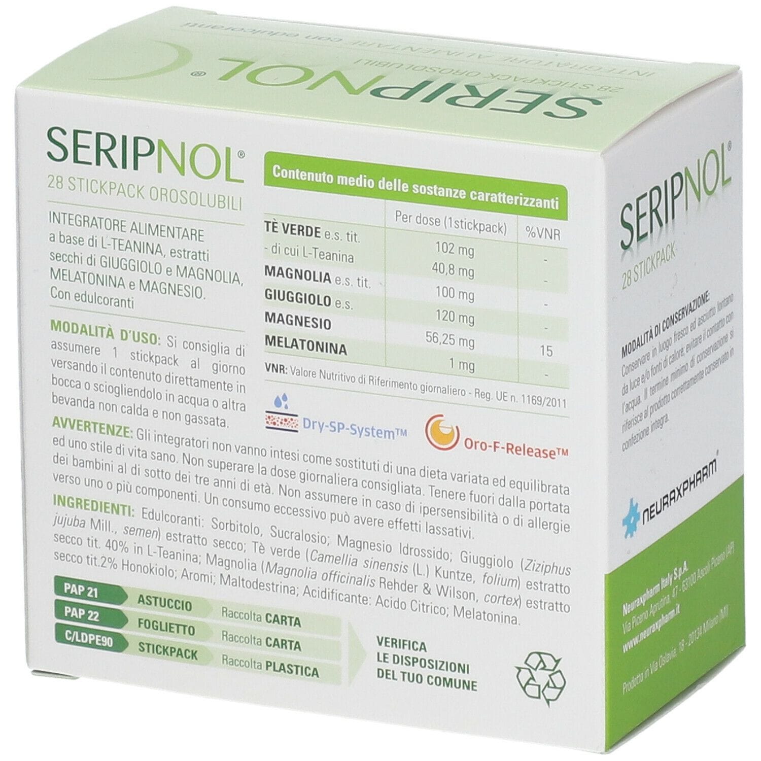 SERIPNOL 28 STICKPACK