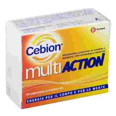 CEBION MULTIACTION 20 COMPRESSE EFFERVESCENTI