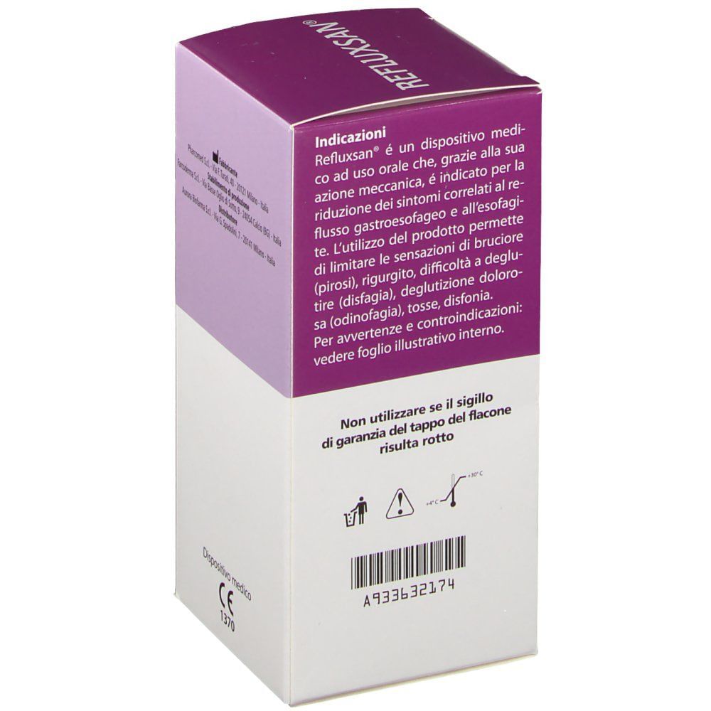 REFLUXSAN SCIROPPO 250 ML