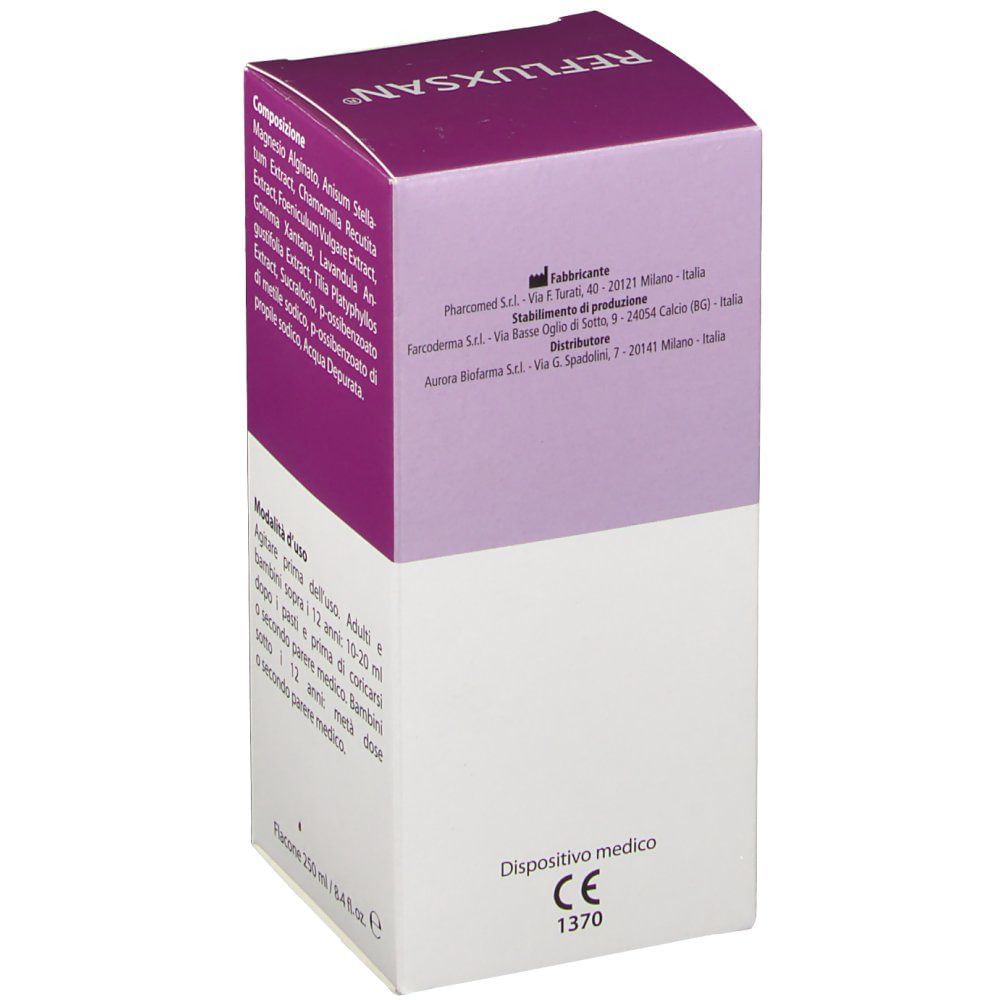 REFLUXSAN SCIROPPO 250 ML