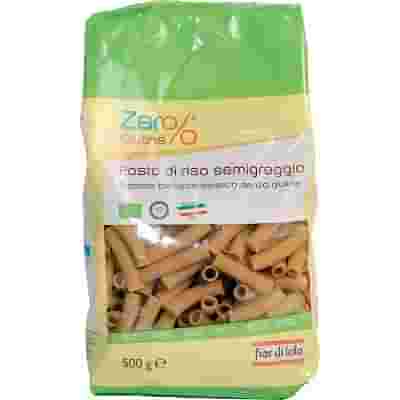 ZERO% GLUTINE RIGATONI DI RISO INTEGRALE SENZA GLUTINE BIO 500 G