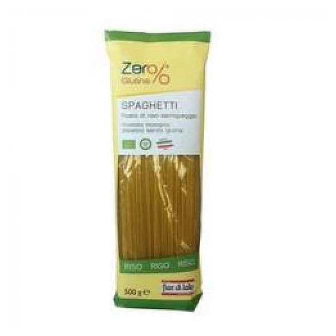 Zero% Glutine Spaghetti Di Riso Integrale Senza Glutine Bio 500 G