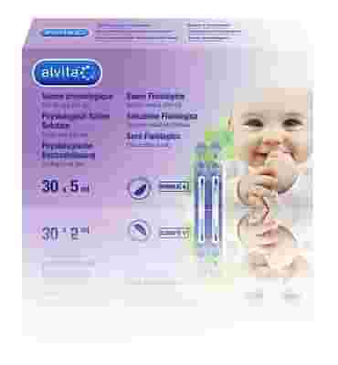 SOLUZIONE FISIOLOGICA ALVITA 30 FIALE X 5 ML