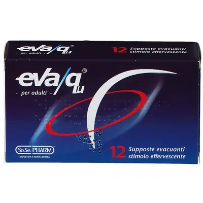 EVA QU 12 SUPPOSTE AD AZIONE EFFERVESCENTE EVA QU 12 SUPPOSTE AD AZIONE EFFERVESCENTE