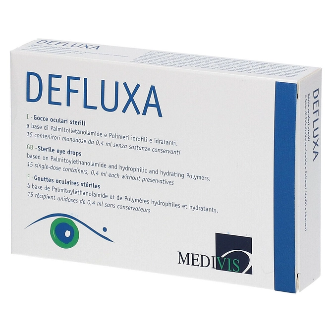 Defluxa Gocce Oculari 15 Contenitori Monodose Da 0,4 Ml