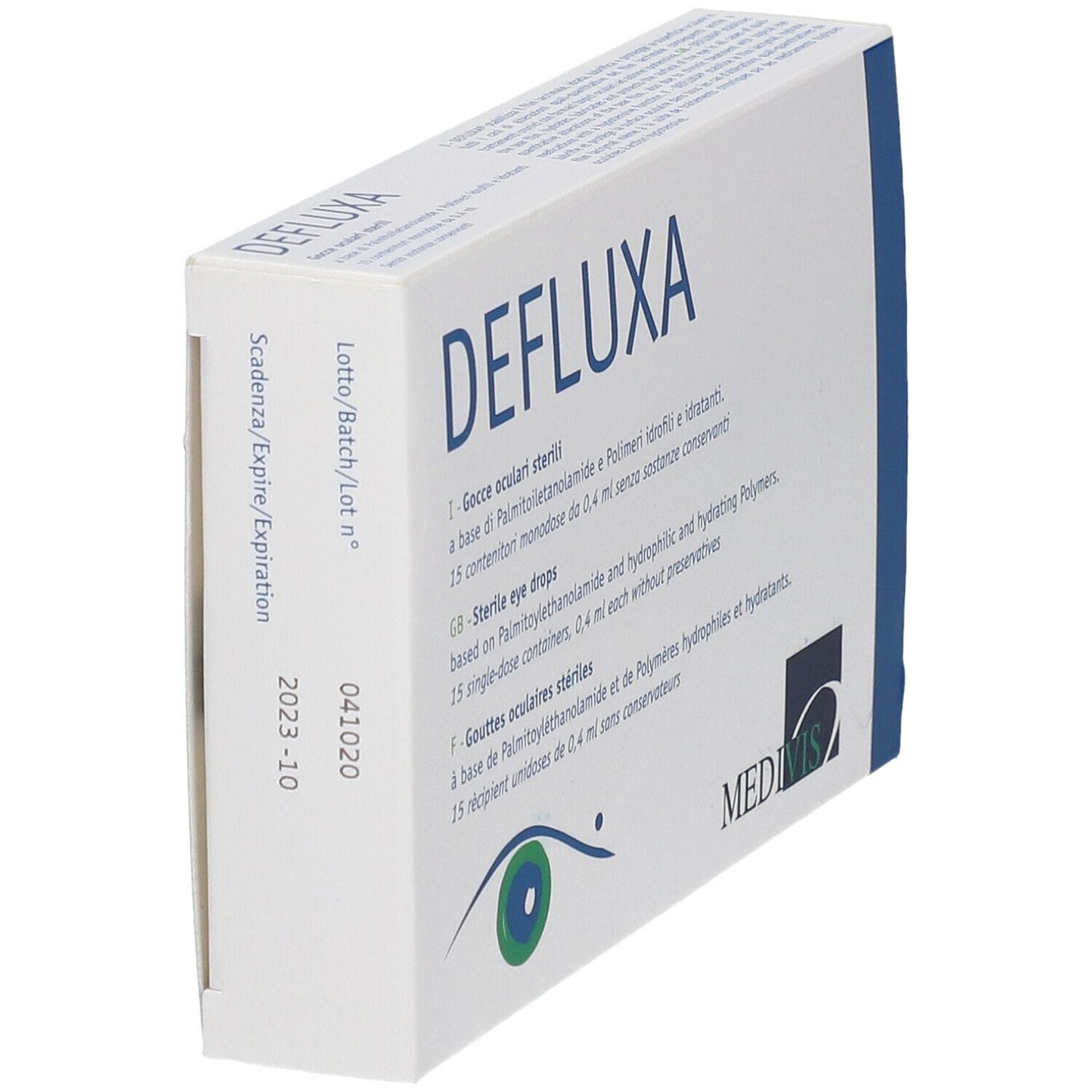 DEFLUXA GOCCE OCULARI 15 CONTENITORI MONODOSE DA 0,4 ML