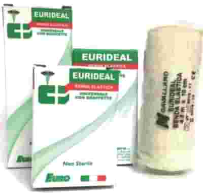 BENDA ELASTICA CURIDEAL UNIVERSALE CON GRAFFETTE NON STERILE CM 6X4,5
