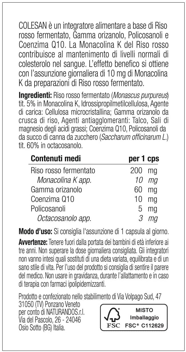 COLESAN 60 CAPSULE