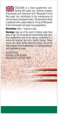 COLESAN 60 CAPSULE COLESAN 60 CAPSULE