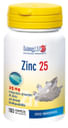 LONGLIFE ZINC 25 MG 100 COMPRESSE DIVISIBILI