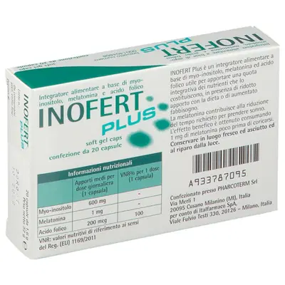 INOFERT PLUS 20 CAPSULE SOFTGEL INOFERT PLUS 20 CAPSULE SOFTGEL