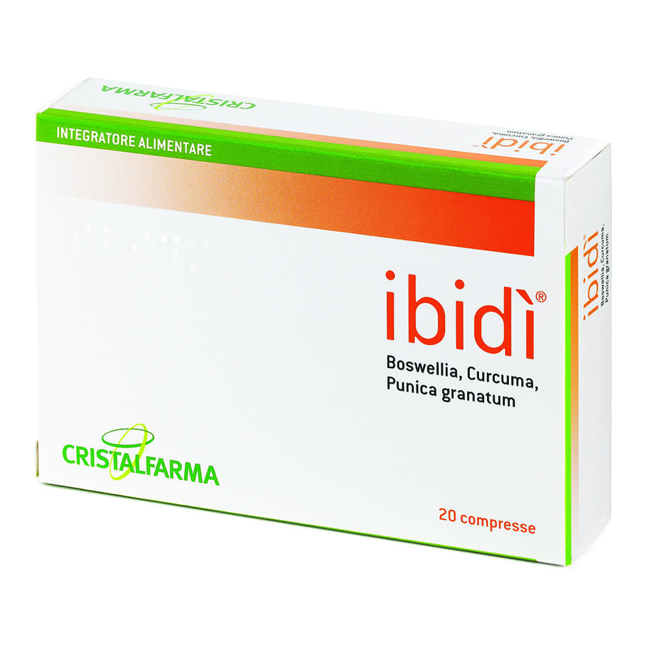IBIDI' 20 COMPRESSE RIVESTITE DA 1,2 G
