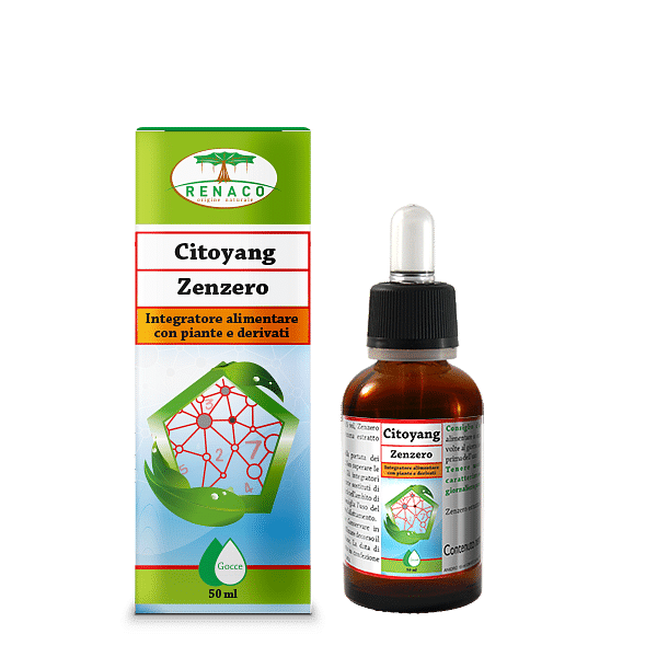 Citoyang Zenzero Gocce Flaconcino 50 Ml