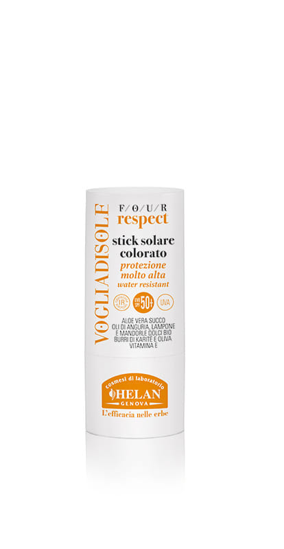 VOGLIADISOLE FOUR RESPECT STICK SOLARE COLORATO SPF50+ 8 ML