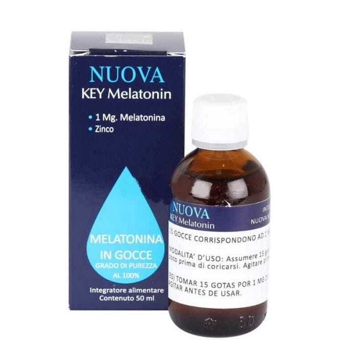 Key Melatonin Nuova Gocce 50 Ml