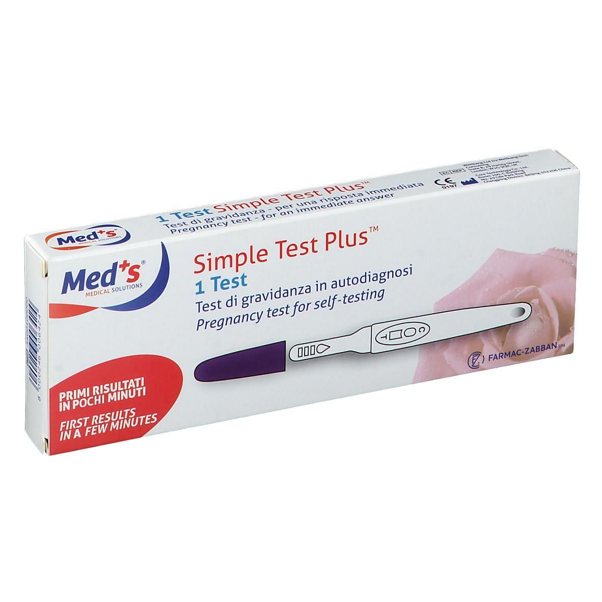 Test Gravidanza Meds 1 Pezzo