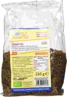 ZERO% GLUTINE STELLINE GRANO SARACENO INTEGRALE SENZA GLUTINE BIO 250 G