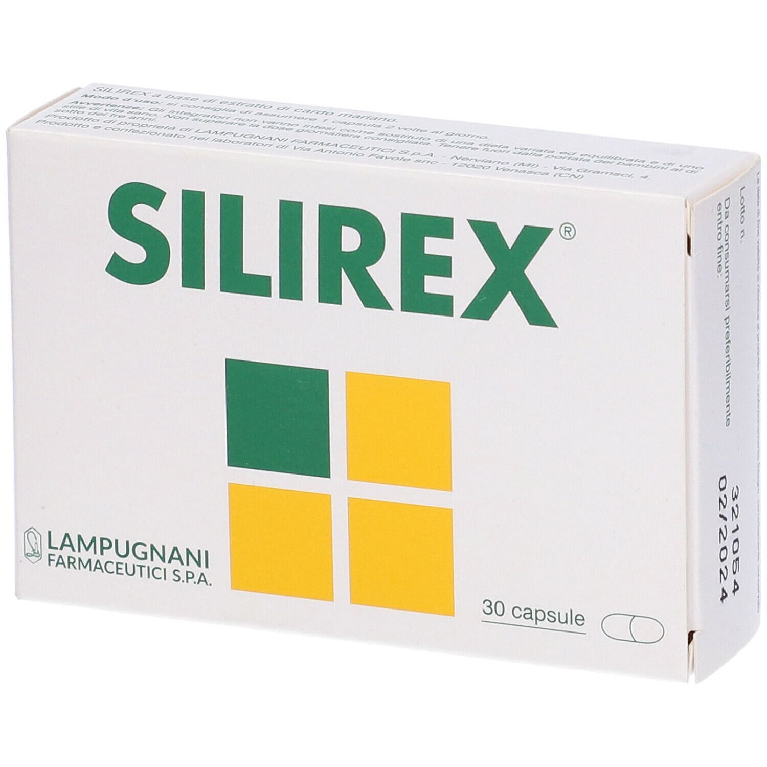 Silirex 30 Capsule Astuccio 12,3 G