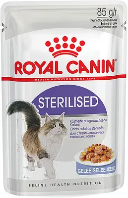 FELINE HEALTH NUTRITION WET STERILISED JELLY 85 G FELINE HEALTH NUTRITION WET STERILISED JELLY 85 G