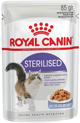 FELINE HEALTH NUTRITION WET STERILISED JELLY 85 G FELINE HEALTH NUTRITION WET STERILISED JELLY 85 G