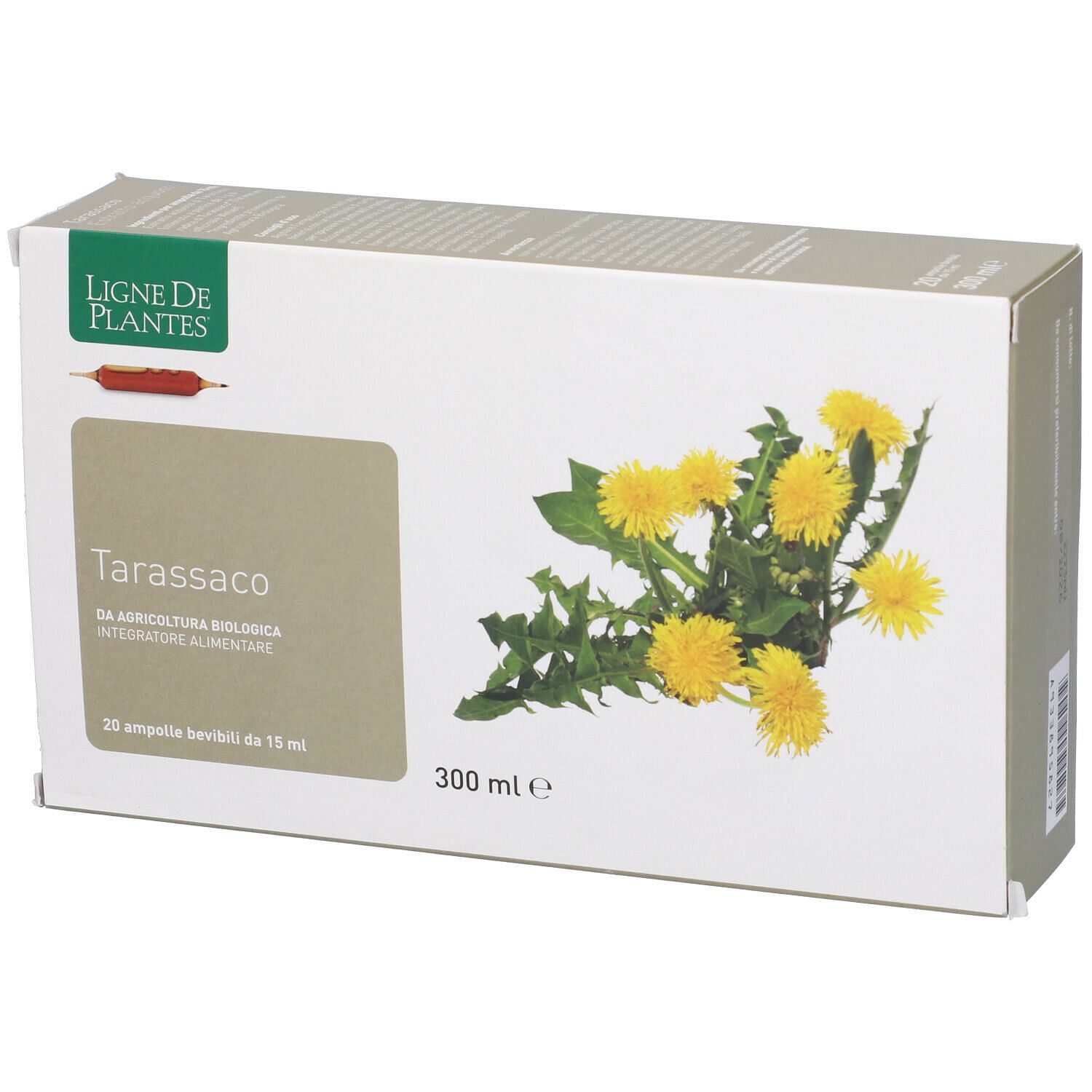 Tarassaco Biologico 20 Ampolle Bevibili Da 15 Ml