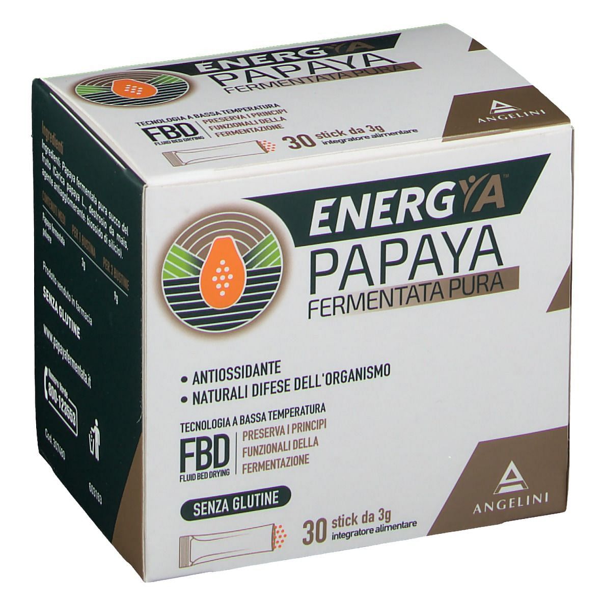 Body Spring Papaya Fermentata Pura 30 Bustine