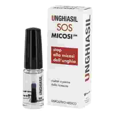 ANTIMICOTICO UNGHIASIL SOS MICOSI IN FLACONE DI VETRO 5 ML CON PENNELLO APPLICATORE + ASTUCCIO