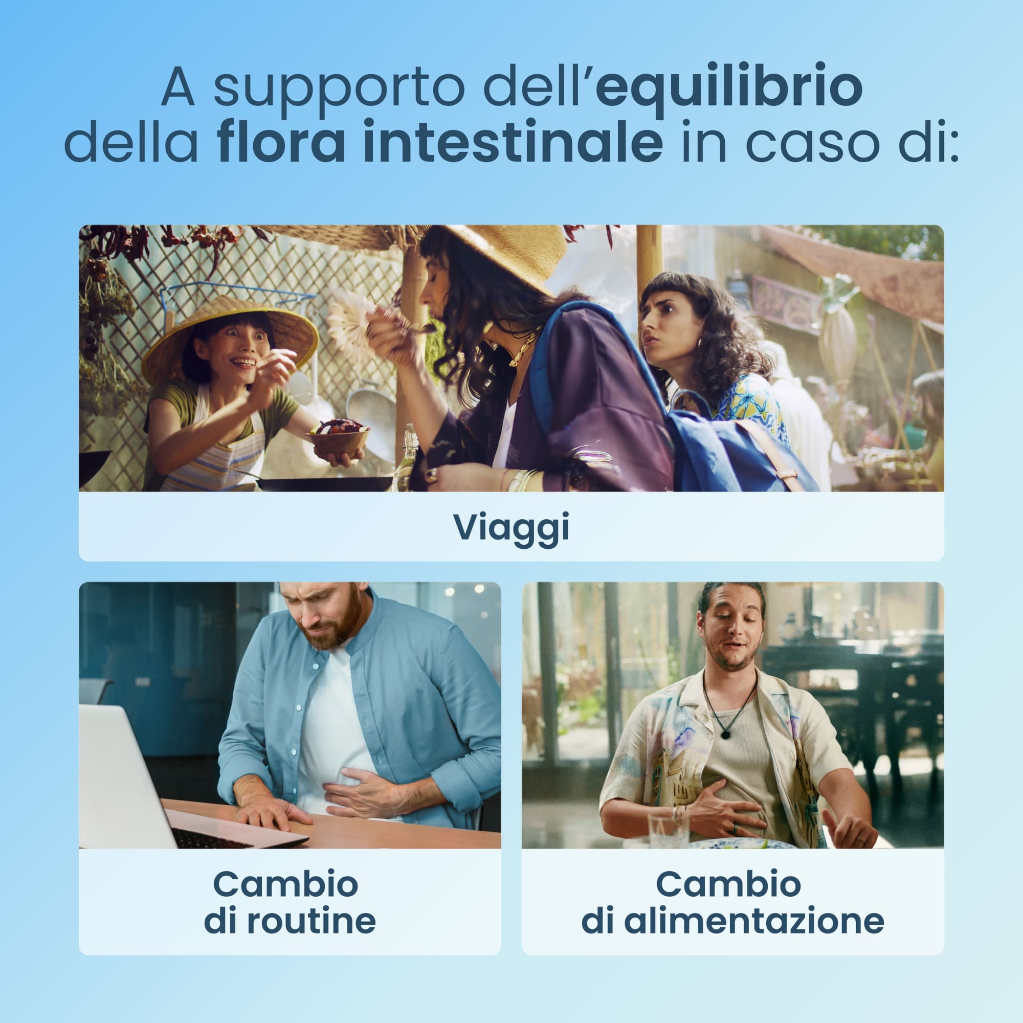 Enterogermina Viaggi, Regolarità Intestinale, Probiotici, Vitamina A, B12, B6, B9 e Vitamina D, 12 Bustine