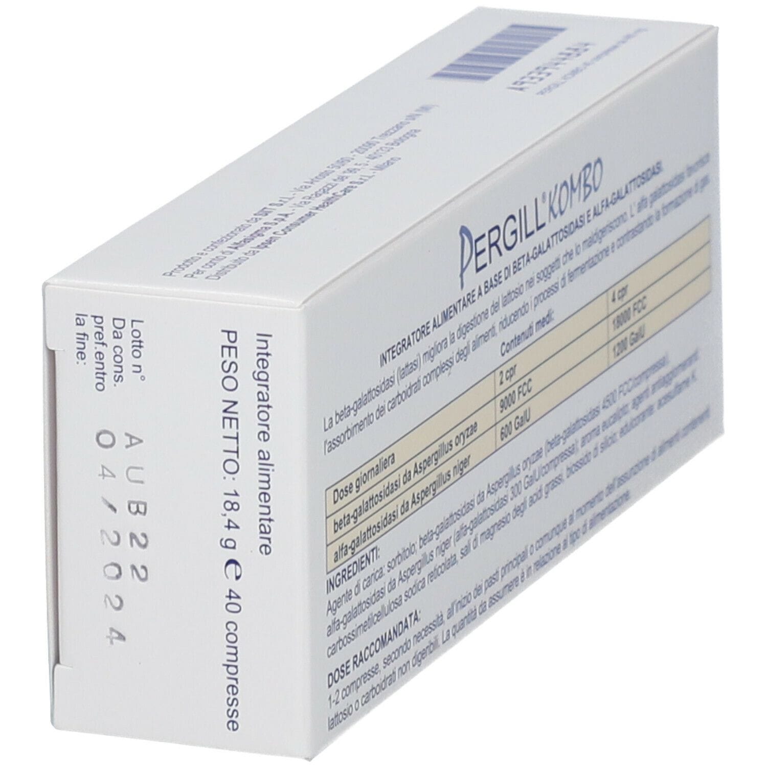 PERGILL KOMBO 40 COMPRESSE