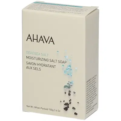 AHAVA MOISTURIZING SALT SOAP 100 G AHAVA MOISTURIZING SALT SOAP 100 G