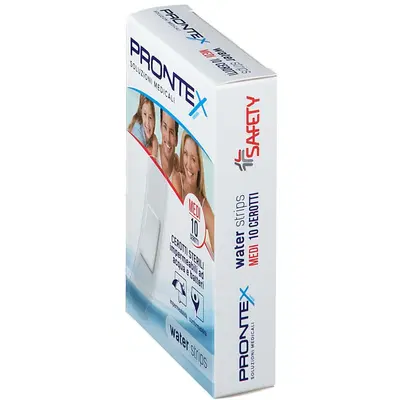 CEROTTO PRONTEX WATER STRIPS MEDIO 10 PEZZI CEROTTO PRONTEX WATER STRIPS MEDIO 10 PEZZI