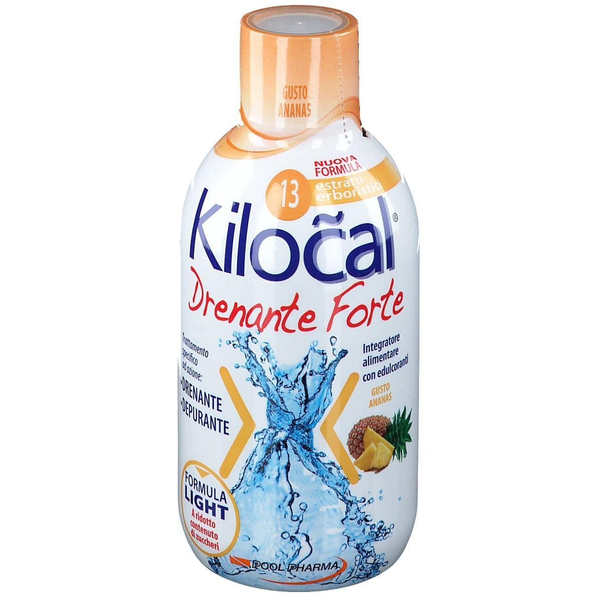 Kilocal Drenante Forte Ananas 500 Ml