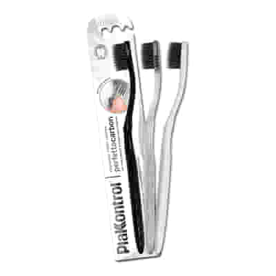 PLAKKONTROL PERFETTO CARBON SPAZZOLINO MANUALE BLISTER 1 PEZZO