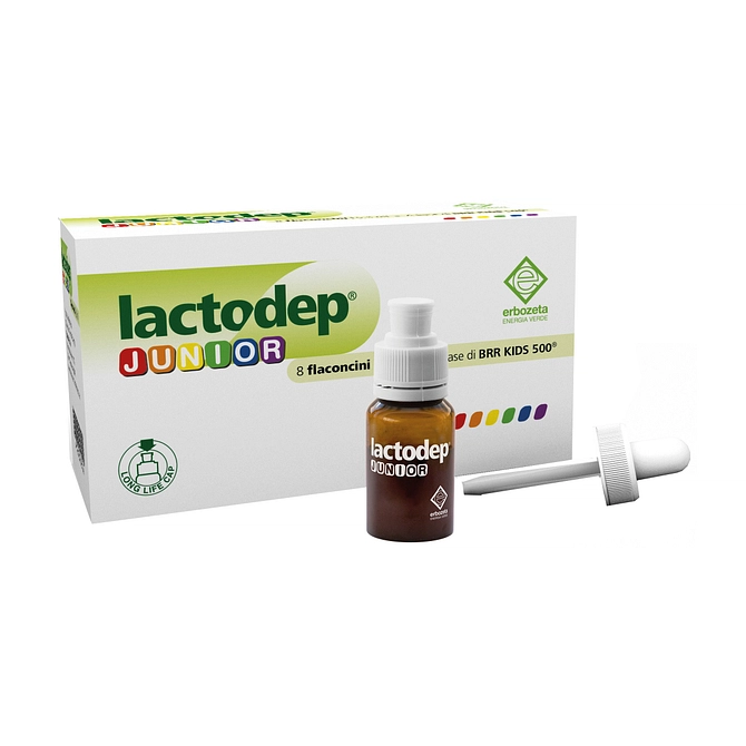 Lactodep Junior 8 Flaconcini X 5,5 Ml