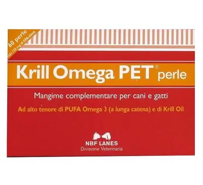 KRILL OMEGA PET BLISTER 60 PERLE KRILL OMEGA PET BLISTER 60 PERLE