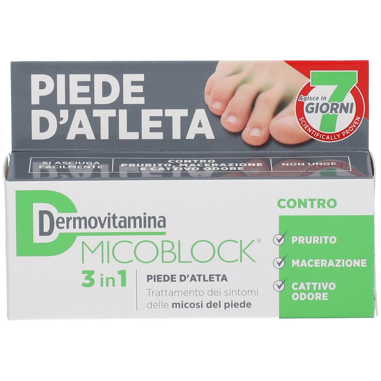 DERMOVITAMINA MICOBLOCK 3 IN 1 PIEDE D'ATLETA 30 ML