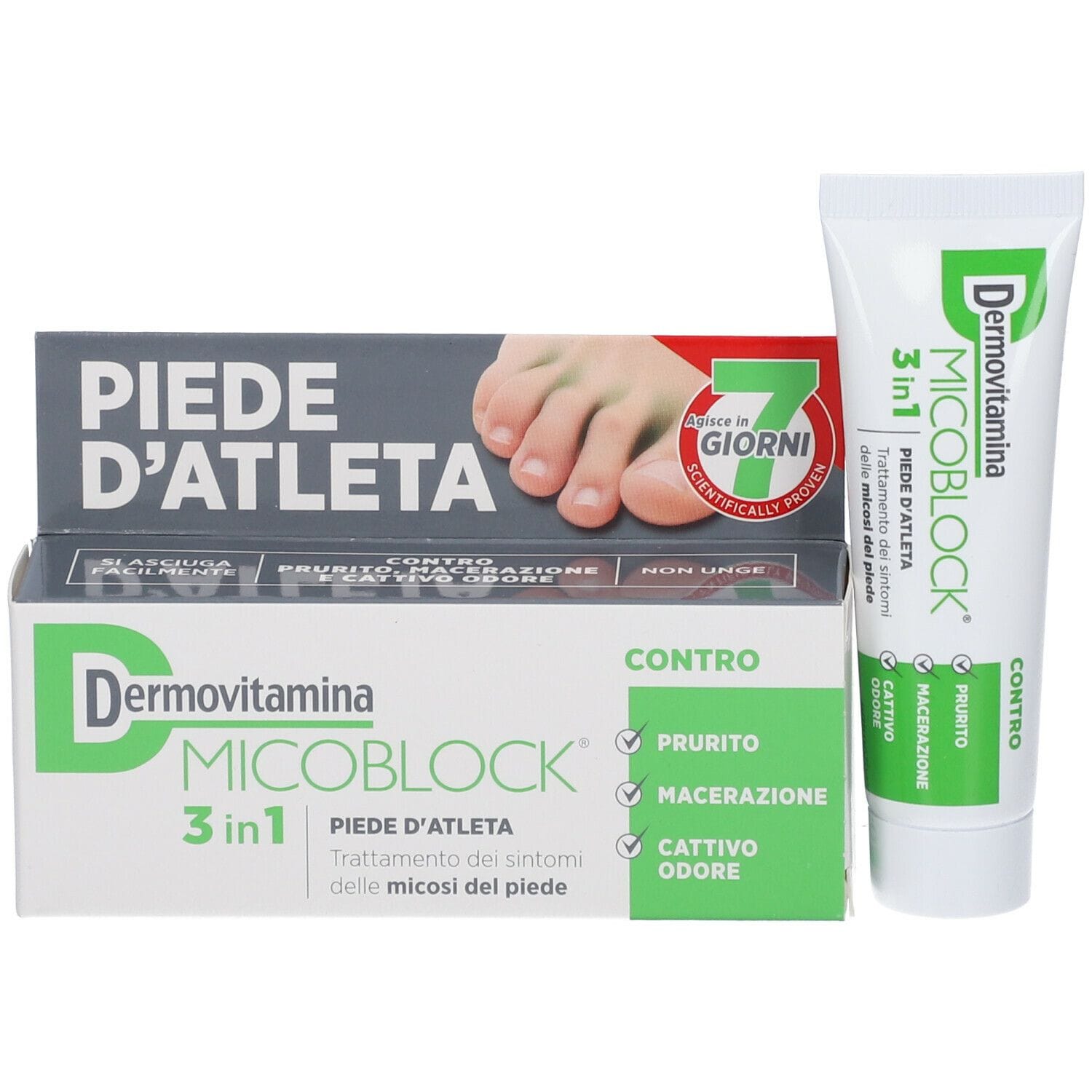 DERMOVITAMINA MICOBLOCK 3 IN 1 PIEDE D'ATLETA 30 ML