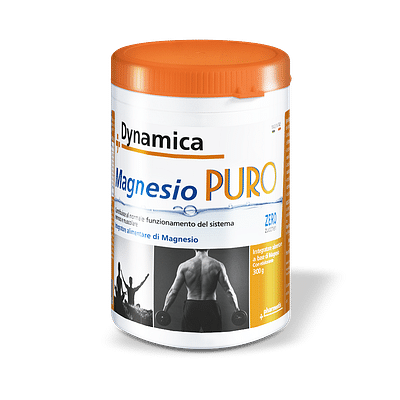 DYNAMICA MAGNESIO PURO POLVERE 300 G SENZA ZUCCHERI