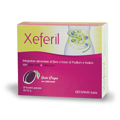 Xeferil per la regolazione del transito intestinale 20 bustine