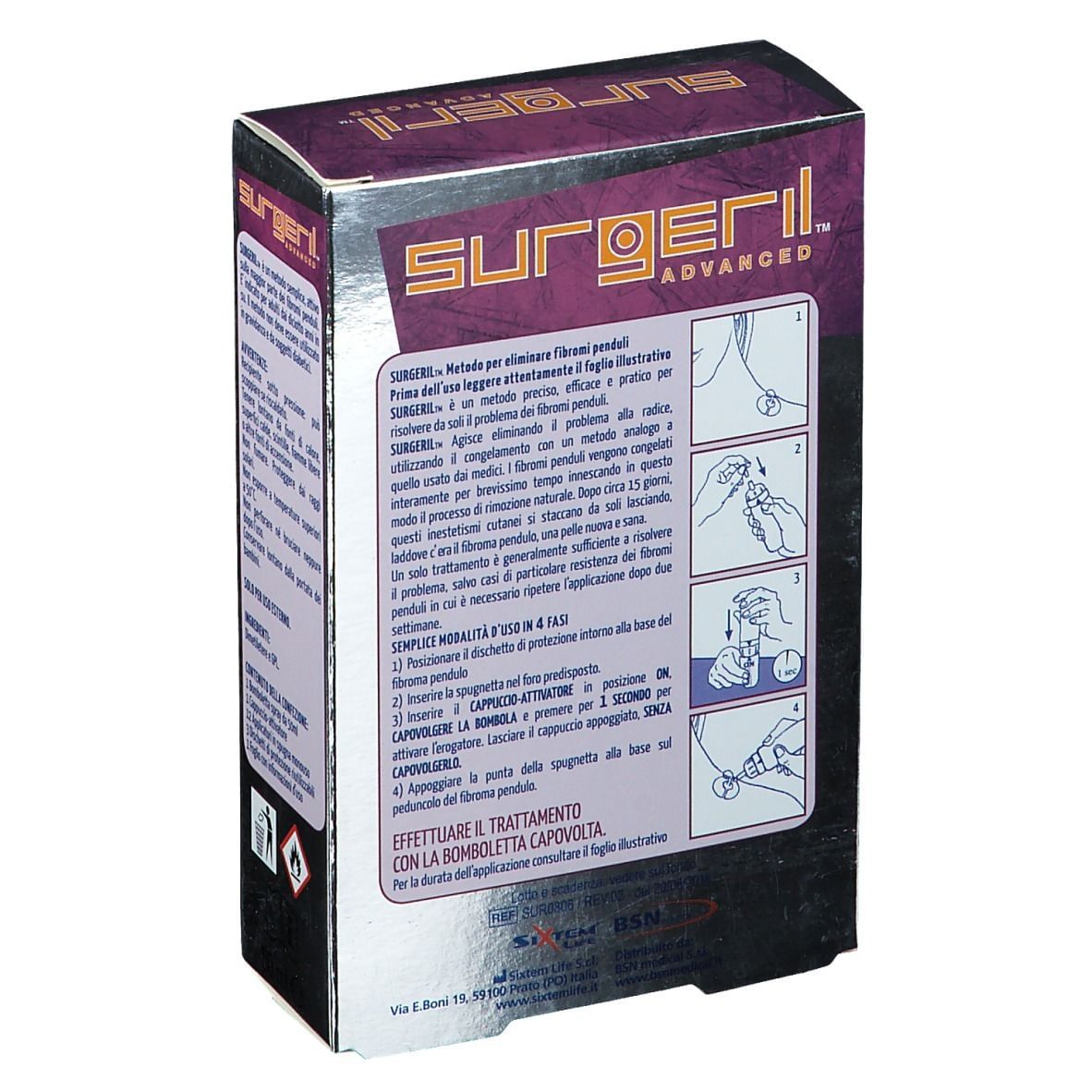 SURGERIL RIMOZIONE FIBROMI PENDULO 50 ML