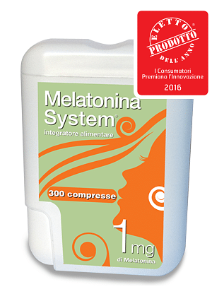 Melatonina System 300 Compresse 1 Mg