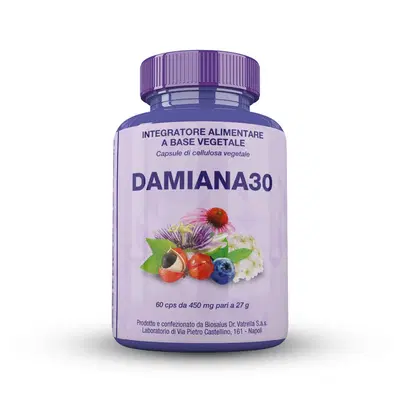 DAMIANA30 60 CAPSULE 27 GRAMMI DAMIANA30 60 CAPSULE 27 GRAMMI