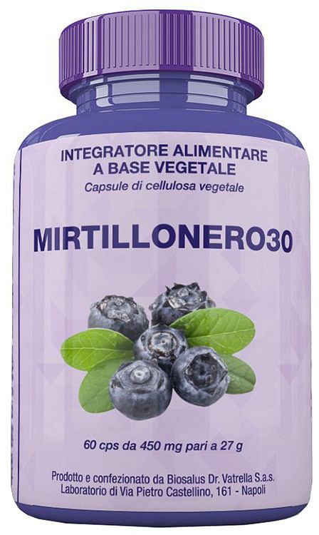 Mirtillonero30 60 Capsule 27 Grammi